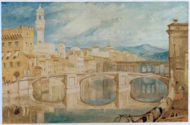 Florenz vom Ponte alla Carraia aus gesehen